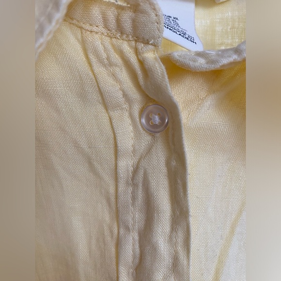 H&M Linen Baby Yellow Tunic 💛 - Picture 2 of 3
